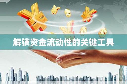 荣昌解锁资金流动性的关键工具