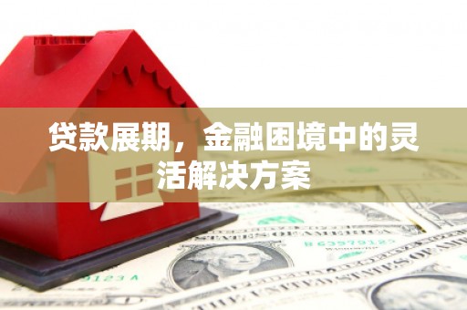 荣昌贷款展期，金融困境中的灵活解决方案