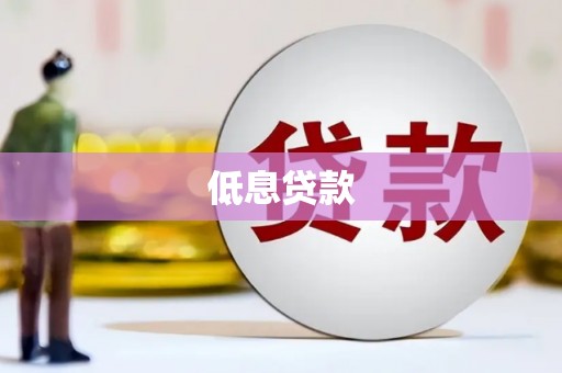 荣昌低息贷款