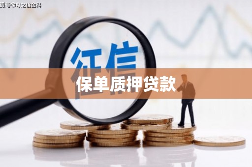 荣昌保单质押贷款