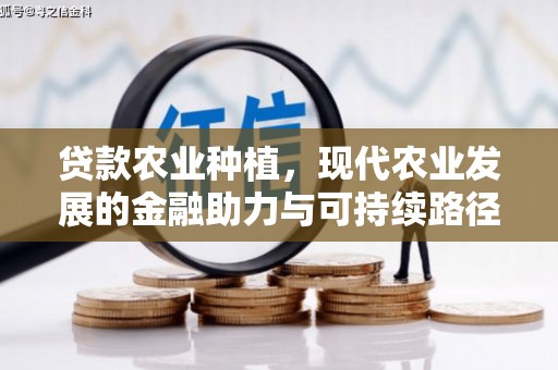 荣昌贷款农业种植，现代农业发展的金融助力与可持续路径