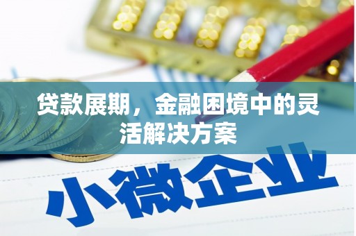 荣昌贷款展期，金融困境中的灵活解决方案