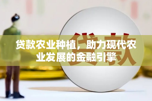 荣昌贷款农业种植，助力现代农业发展的金融引擎