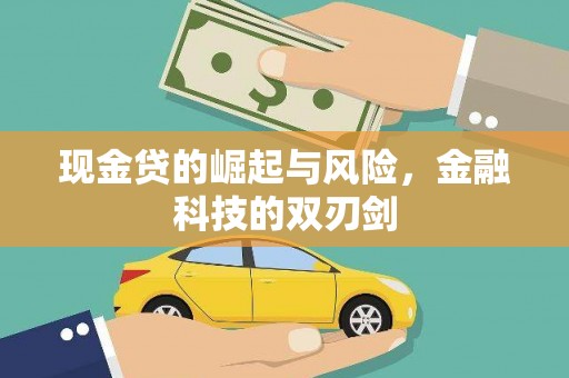 荣昌现金贷的崛起与风险，金融科技的双刃剑