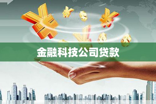 荣昌金融科技公司贷款