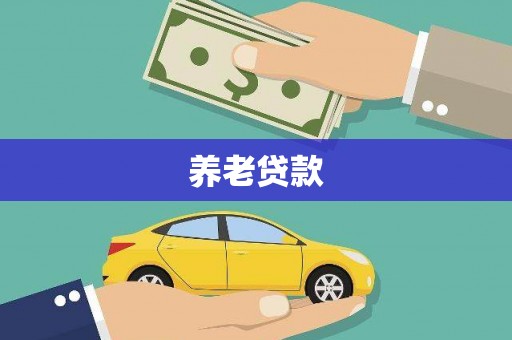 荣昌养老贷款